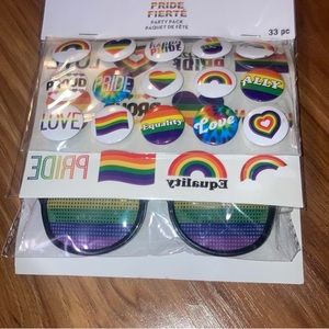 FINAL DROP 🚨NWT Pride Mega bundle Variety Pack Tattoos Sunglasses pride tattoos